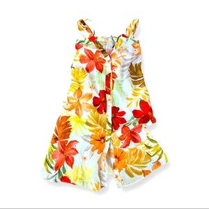 Zara Basic Denim Linen Dress